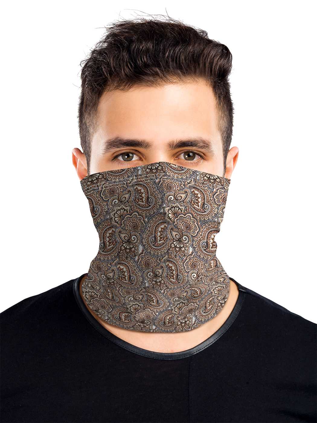 фото Универсальный бафф маска joyarty "растительная поверхность"