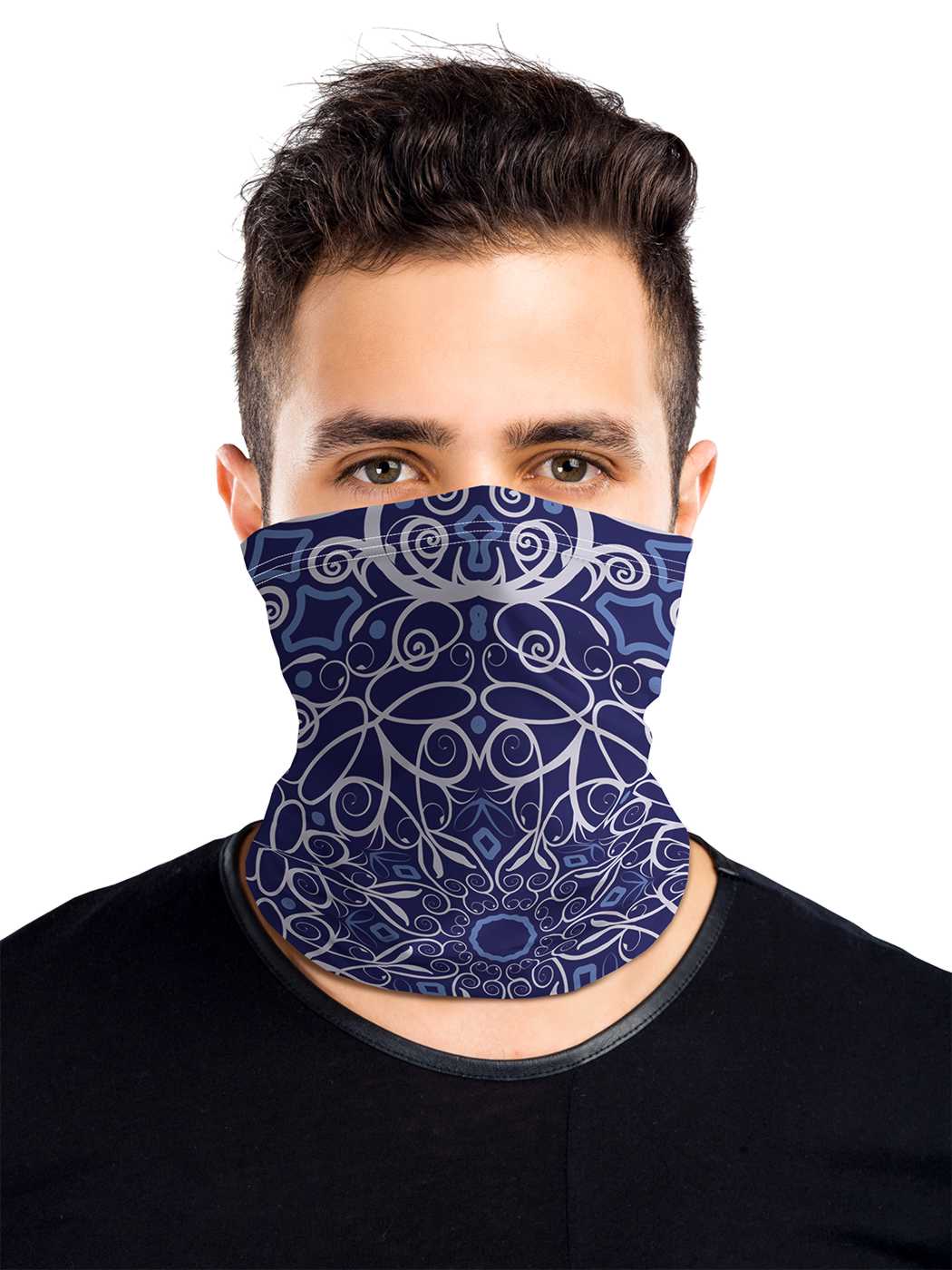 фото Универсальный бафф маска joyarty "потеряйся в узоре"