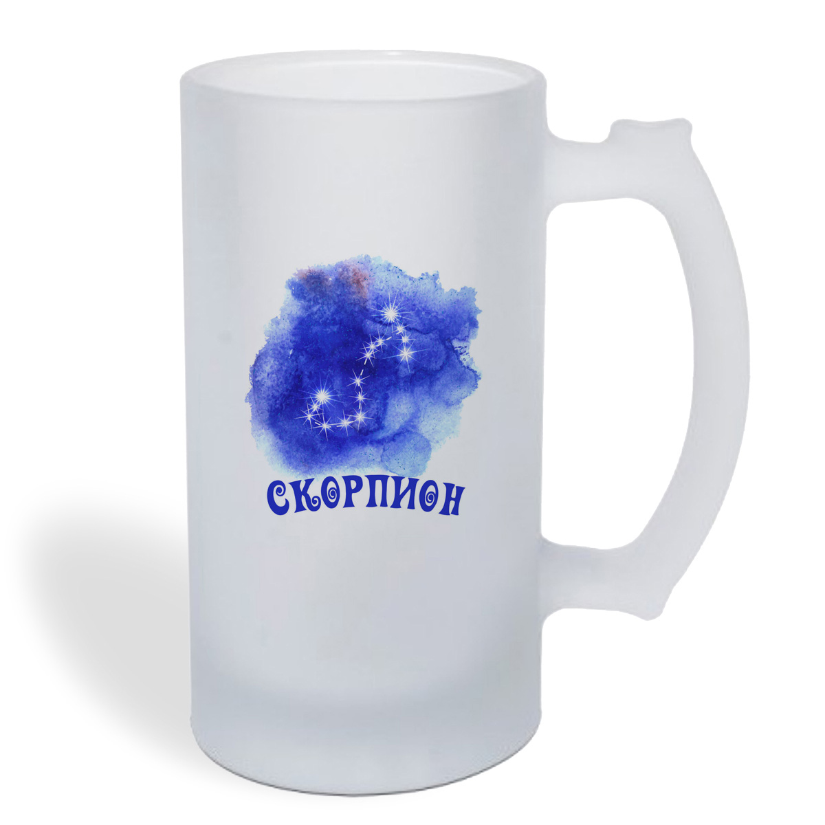 

Кружка пивная CoolPodarok Знаки зодиака. Скорпион