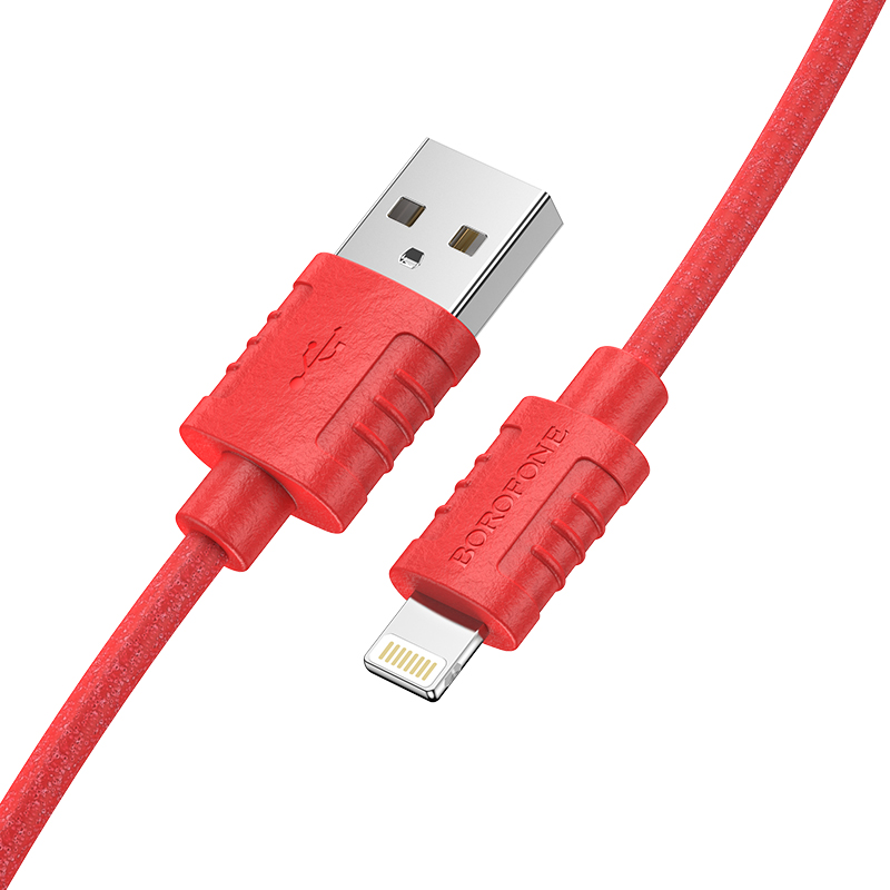 

Кабель usb - usb Borofone 1 м красный