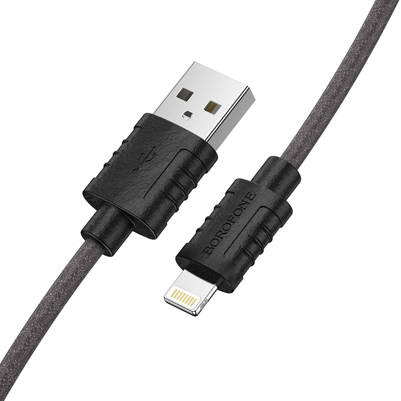 

Кабель usb - usb Borofone 1 м черный
