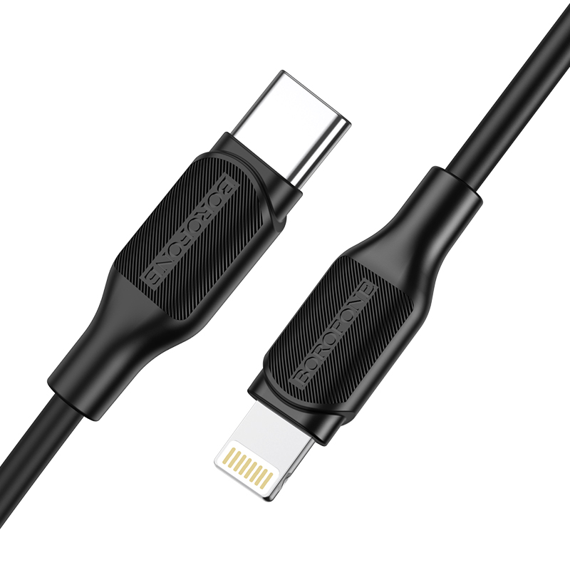 

Кабель usb - usb Borofone 1 м черный