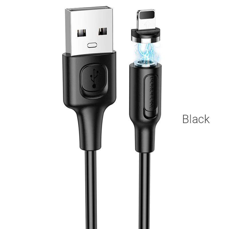 

Кабель usb - usb Borofone 1 м черный