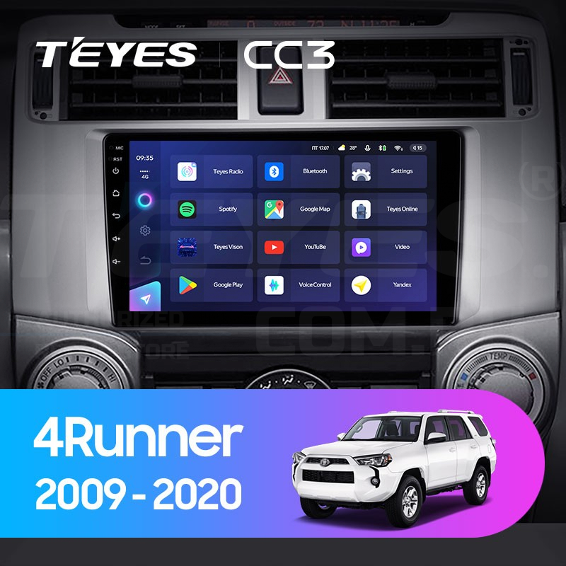 

Штатная магнитола Teyes CC3 4/32 Toyota 4Runner 5 N280 (2009-2020), CC3