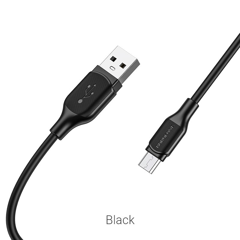 

Кабель usb - usb Borofone 1 м черный