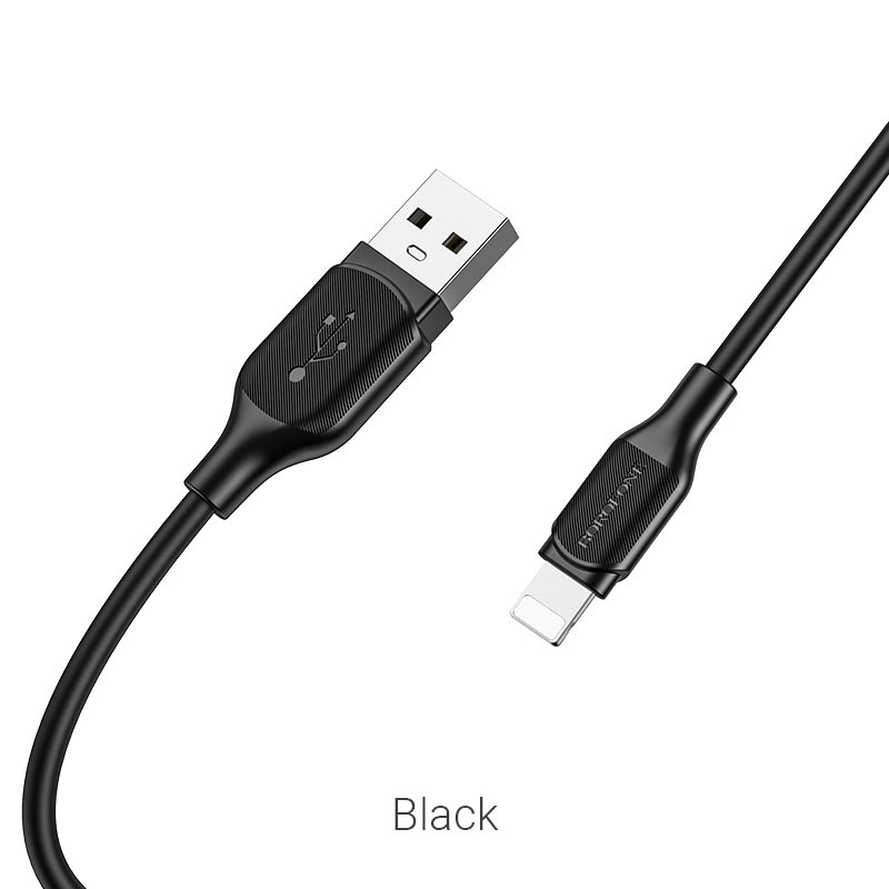 

Кабель usb - usb Borofone 1 м черный