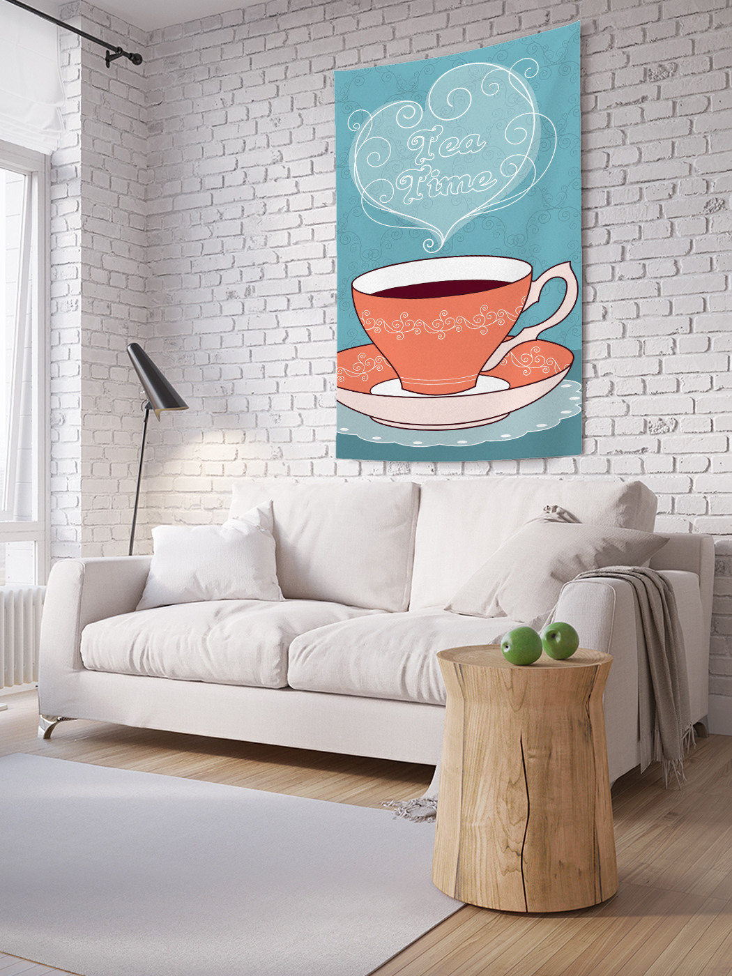 

Вертикальное фотопанно на стену JoyArty Время выпить чаю 150x200 см, Время выпить чаю