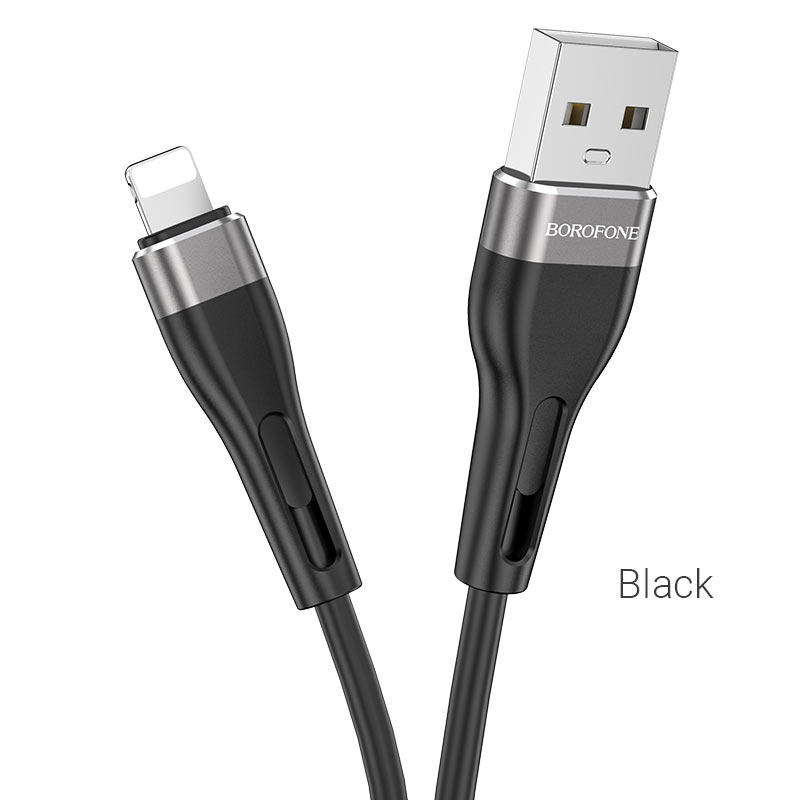 

Кабель usb - usb Borofone 1 м черный