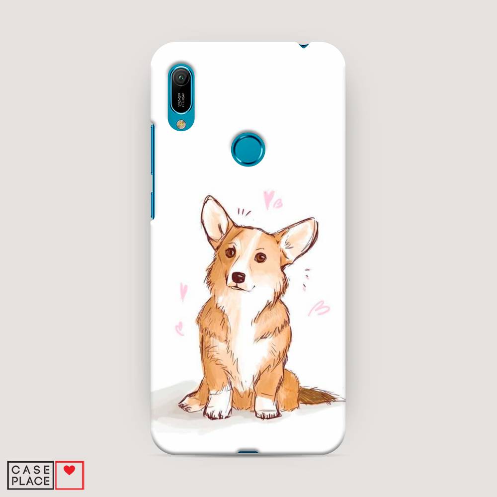 

Чехол Awog "Корги любовь" для Huawei Y6 2019