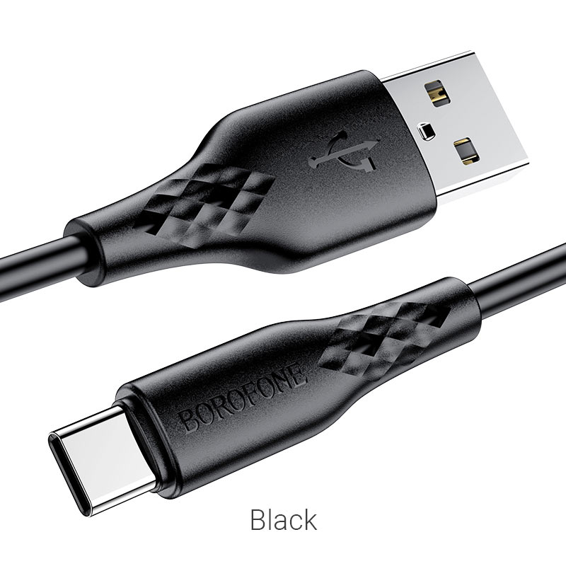 

Кабель usb - usb Borofone 1 м черный