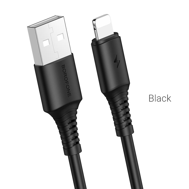 

Кабель usb - usb Borofone 1 м черный