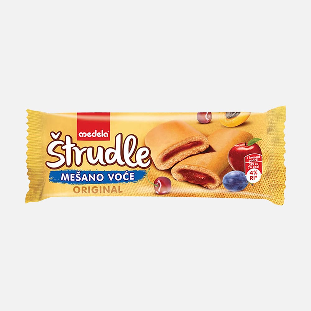 

Штрудель Medela Strudel микс фруктов, 20 г