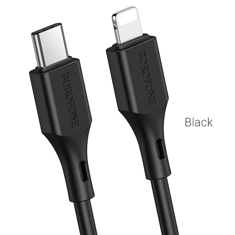 

Кабель usb - usb Borofone 1 м черный