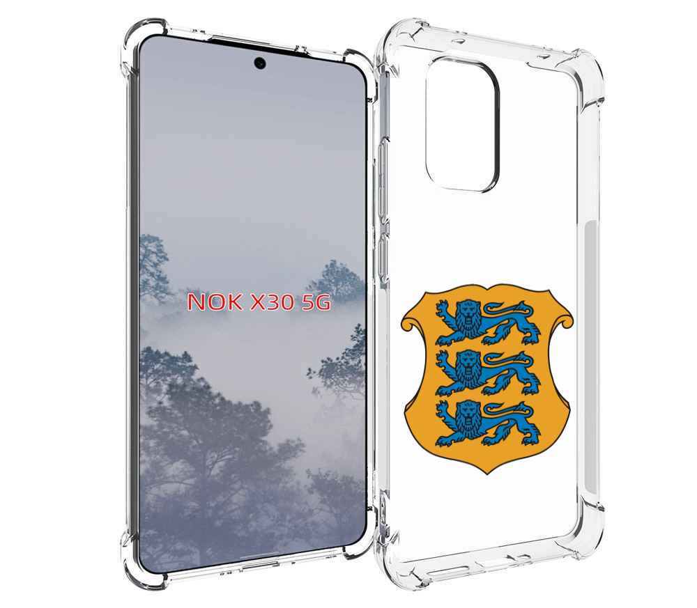 

Чехол MyPads герб-эстонии для Nokia X30 5G, Tocco