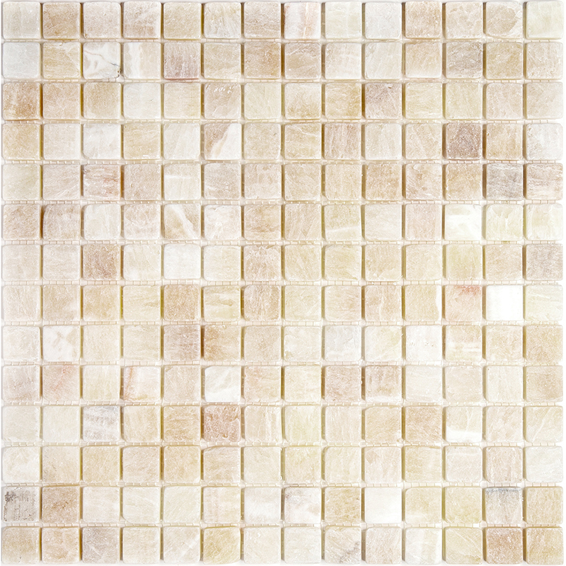 

Мозаичная плитка Natural Adriatica M073-20T Onyx Yellow бежевый, Adriatica