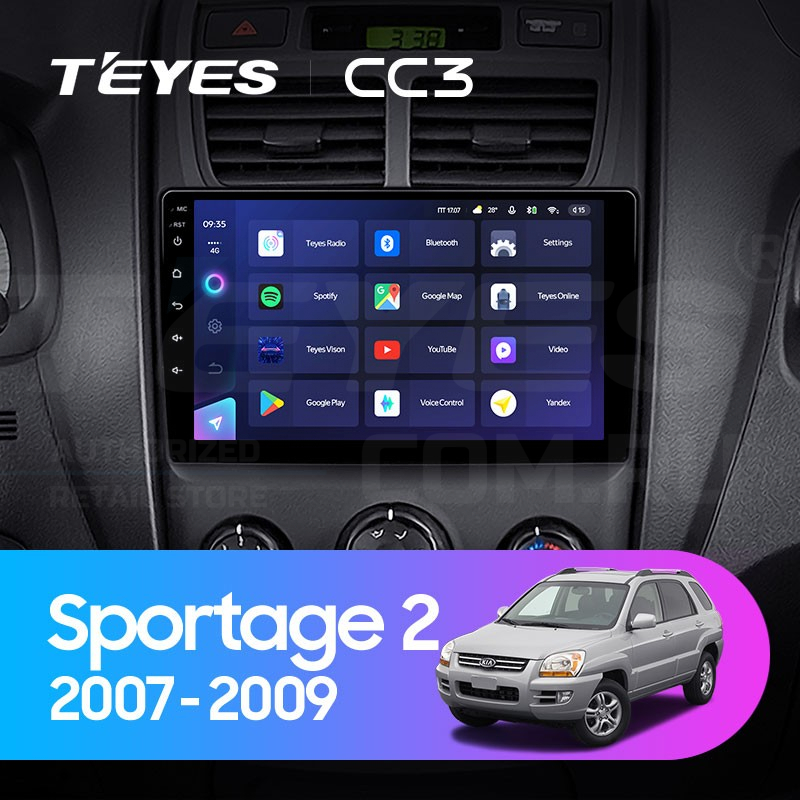 

Штатная магнитола Teyes CC3 4/32 Kia Sportage 2 (2007-2009), CC3