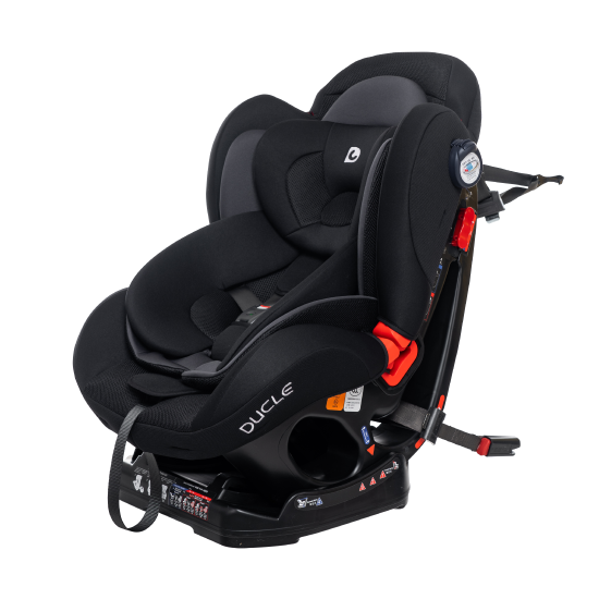 фото Автокресло ducle bv-012 daily isofix black, черный, гр 0/1/2