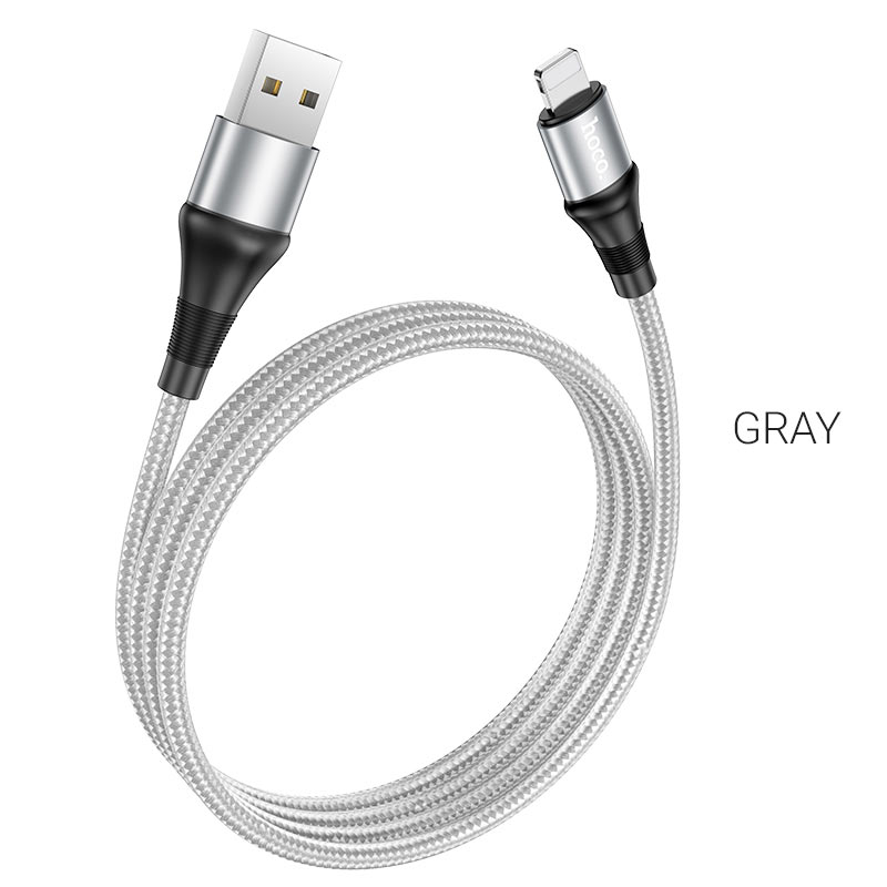 

Кабель usb - usb Hoco 1 м серый