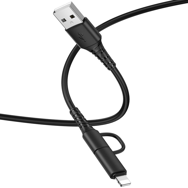 

Кабель usb - usb Hoco 1 м черный