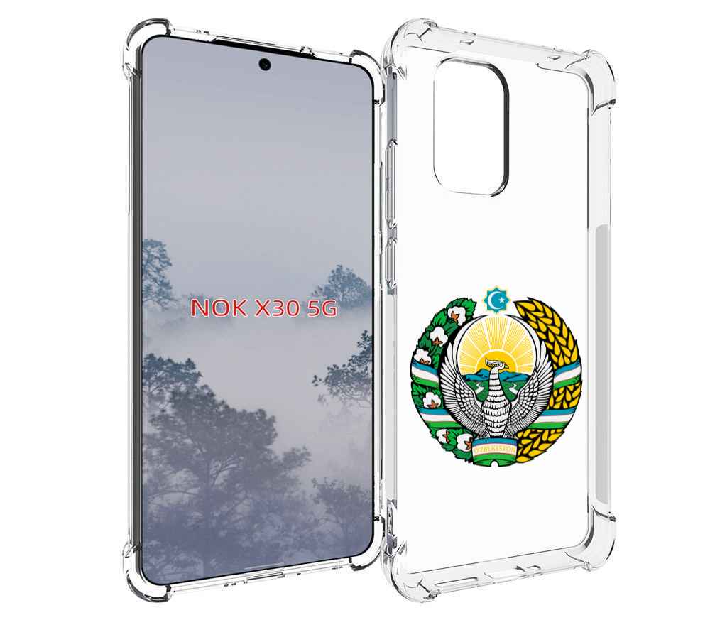 

Чехол MyPads герб-узбекистана для Nokia X30 5G, Tocco