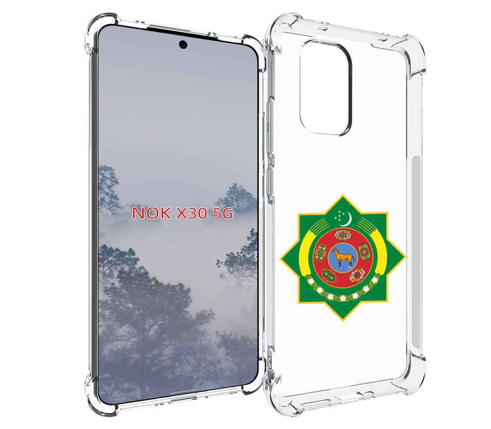 

Чехол MyPads герб-туркменистан для Nokia X30 5G, Tocco