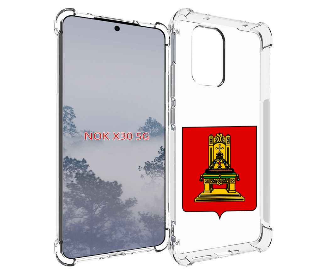 

Чехол MyPads герб-тверская-область для Nokia X30 5G, Tocco
