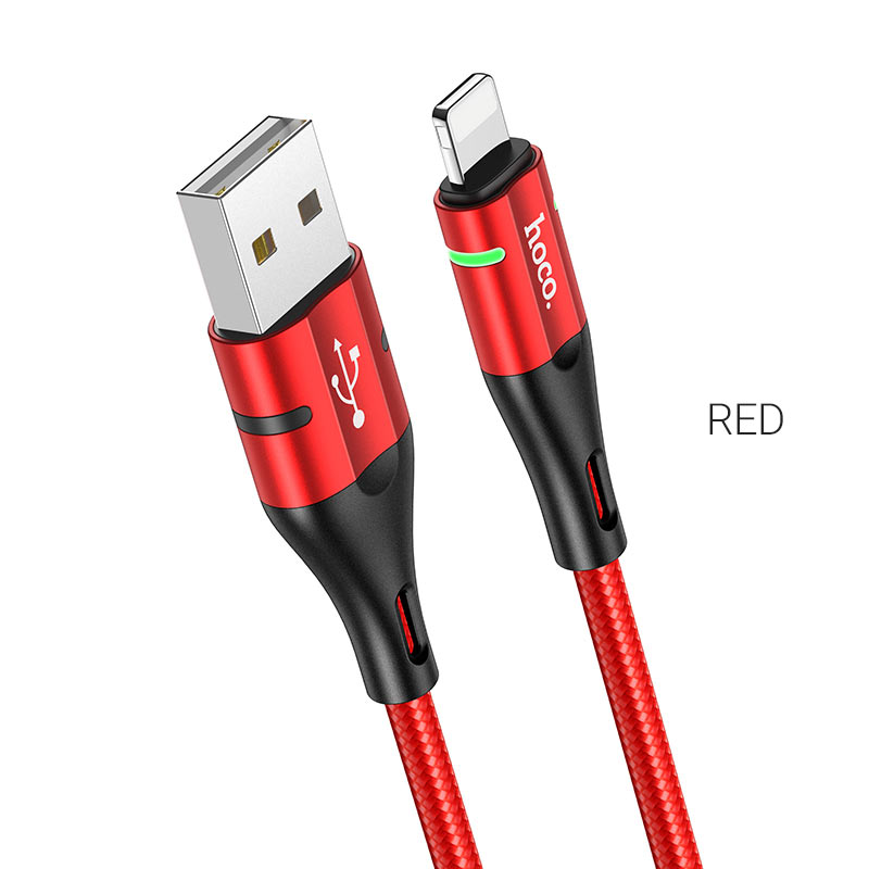 

Кабель usb - usb Hoco 1 м красный