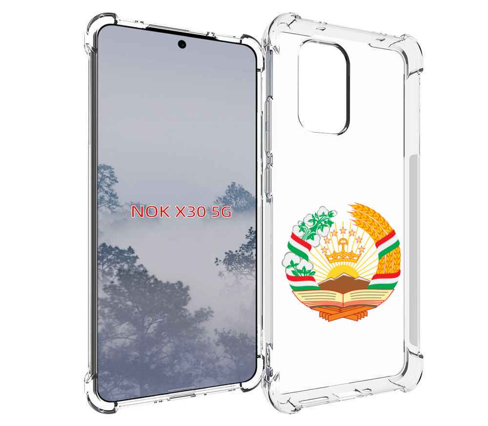 

Чехол MyPads герб-таджикистана для Nokia X30 5G, Tocco