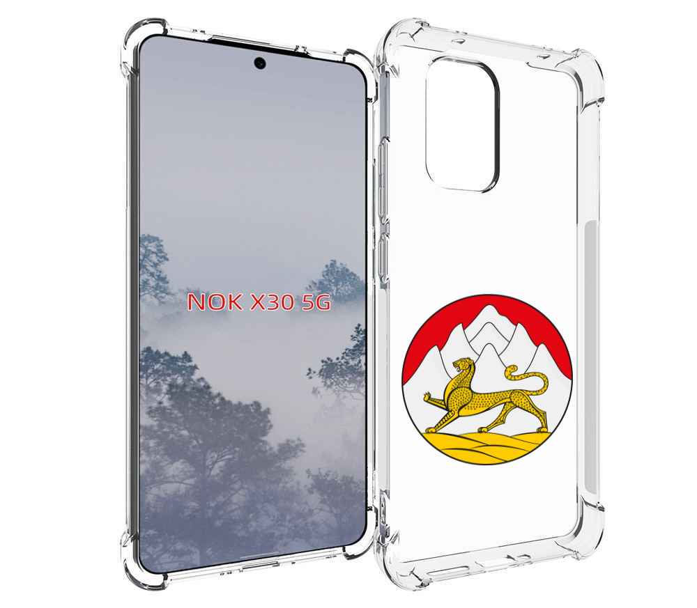 

Чехол MyPads герб-северная-осетия для Nokia X30 5G, Tocco