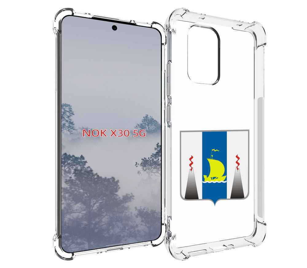 

Чехол MyPads герб-сахалиснкой-области для Nokia X30 5G, Tocco
