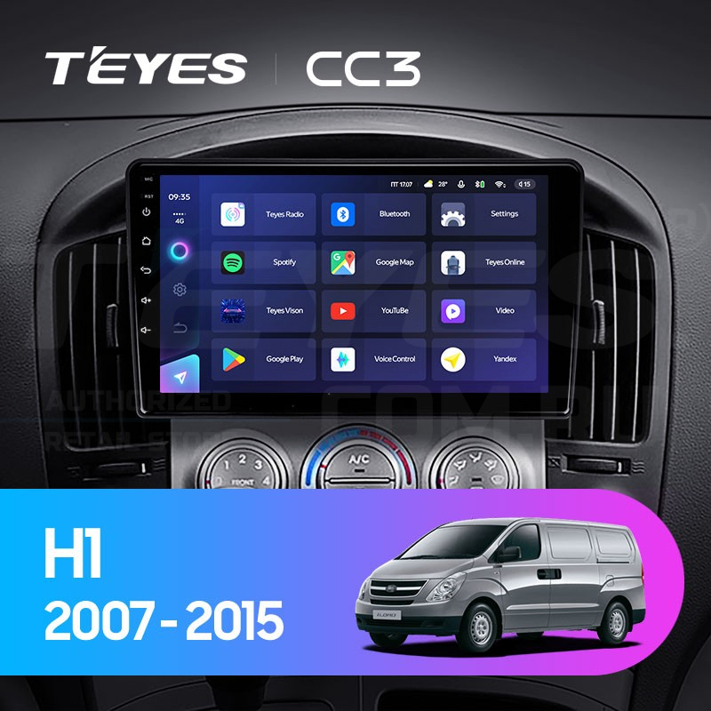

Штатная магнитола Teyes CC3 4/32 Hyundai H1 TQ (2007-2015) F1, CC3