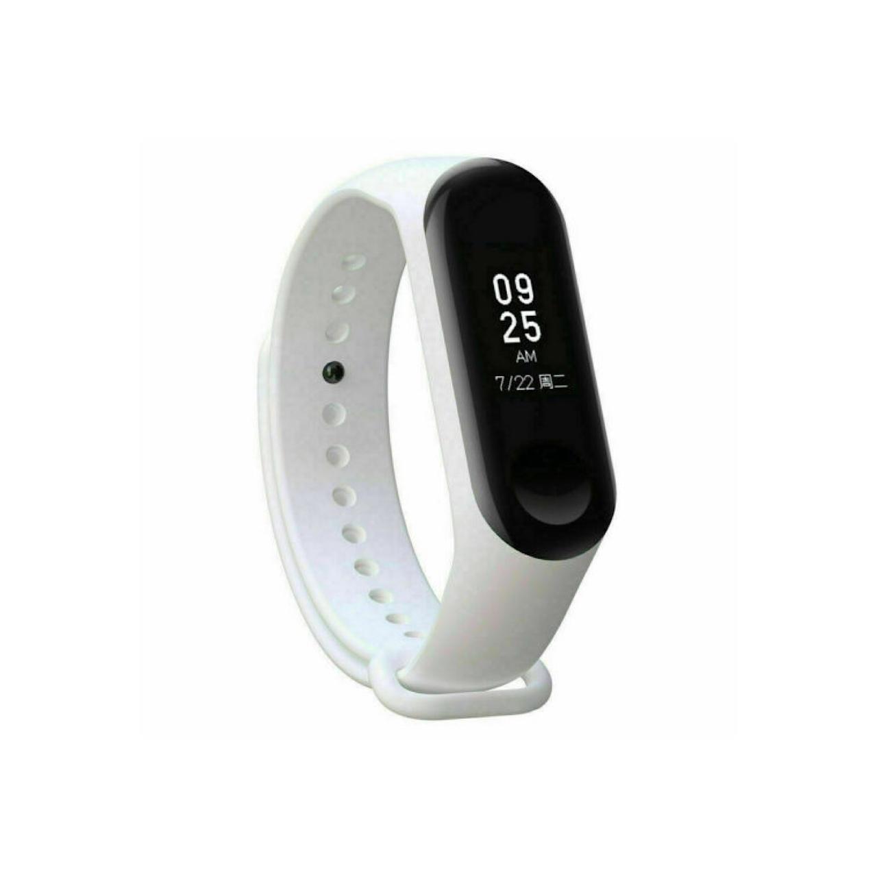 

Ремешок для фитнес-браслета Xiaomi Mi Band 3 / 4 Белый, для фитнес-браслета Xiaomi Mi Band 3 / 4