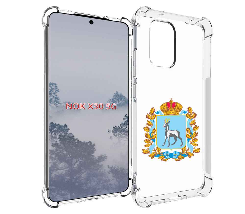 

Чехол MyPads герб-самарская-область для Nokia X30 5G, Tocco