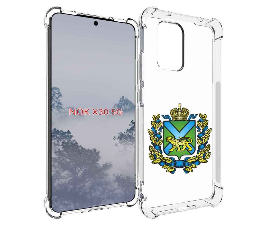 

Чехол MyPads герб-приморский-край для Nokia X30 5G, Tocco
