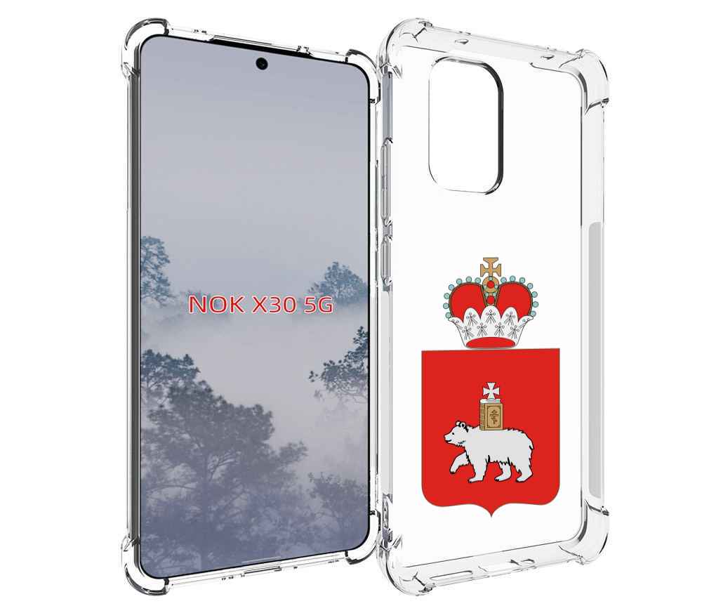 

Чехол MyPads герб-пермский-край для Nokia X30 5G, Tocco