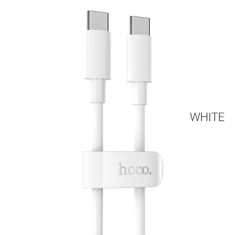 фото Кабель usb - usb hoco 1 м белый