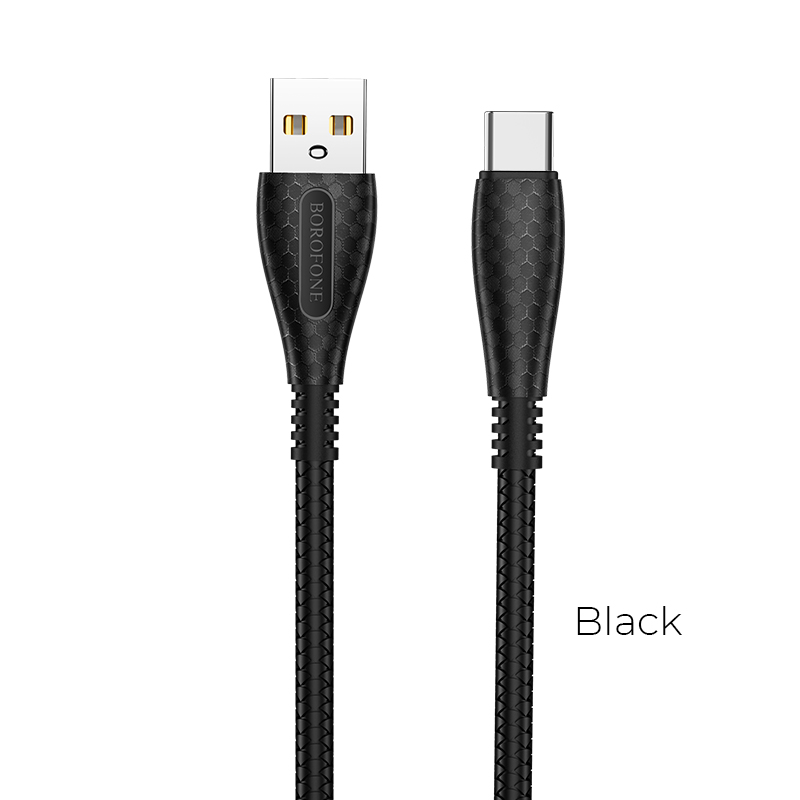 

Кабель usb - usb Borofone 1 м черный