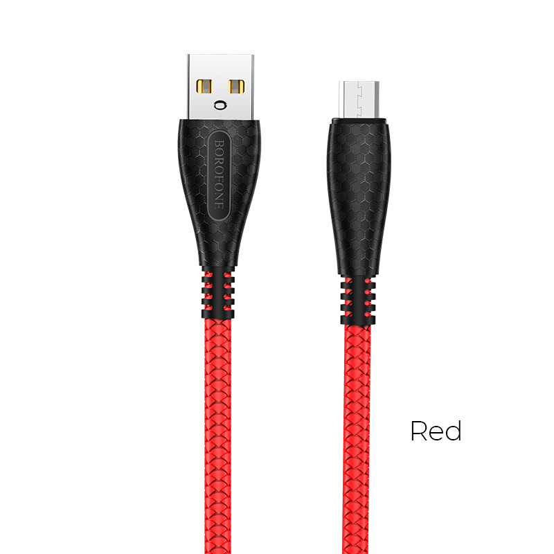 

Кабель usb - usb Borofone 1 м красный