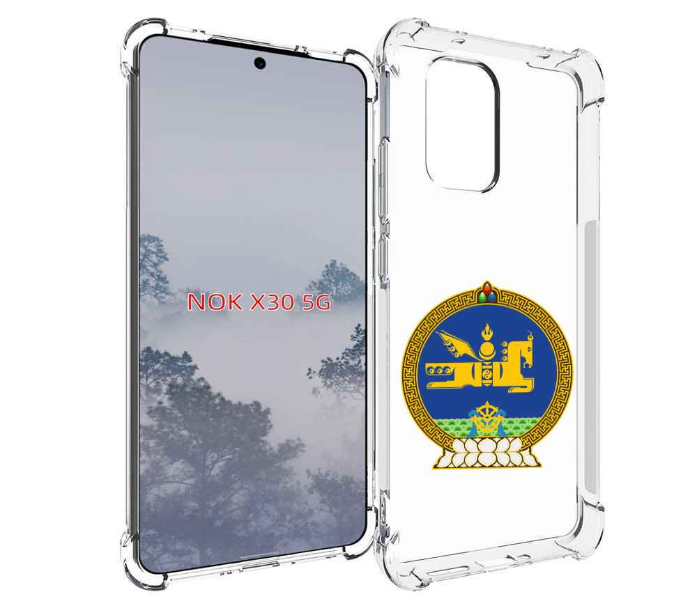 

Чехол MyPads герб-монголия для Nokia X30 5G, Tocco