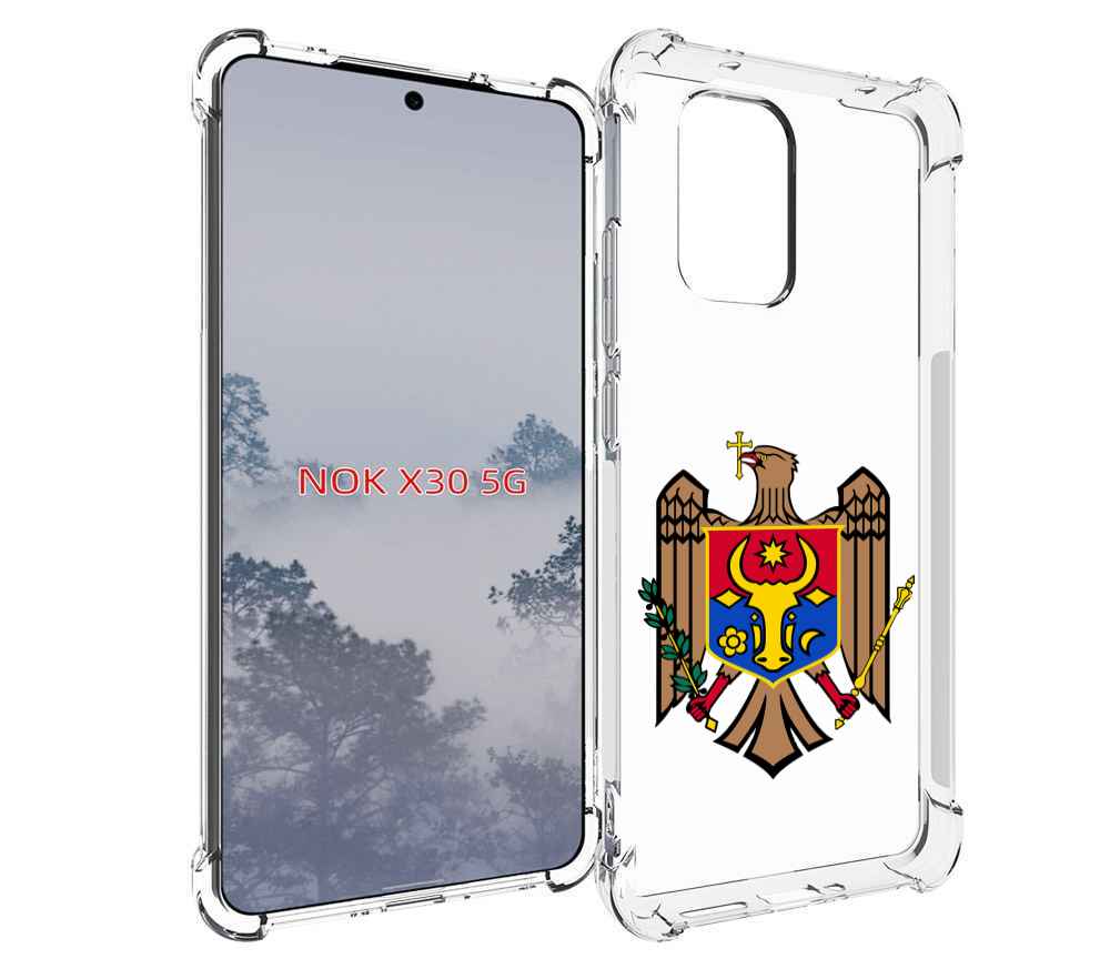 

Чехол MyPads герб-молдовы для Nokia X30 5G, Tocco