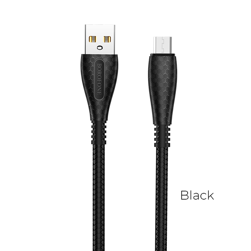 

Кабель usb - usb Borofone 1 м черный