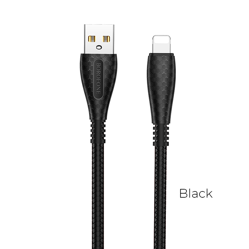 

Кабель usb - usb Borofone 1 м черный