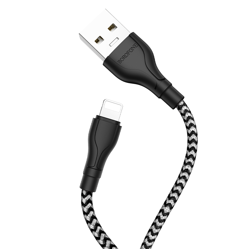 фото Кабель usb - usb borofone 1 м белый