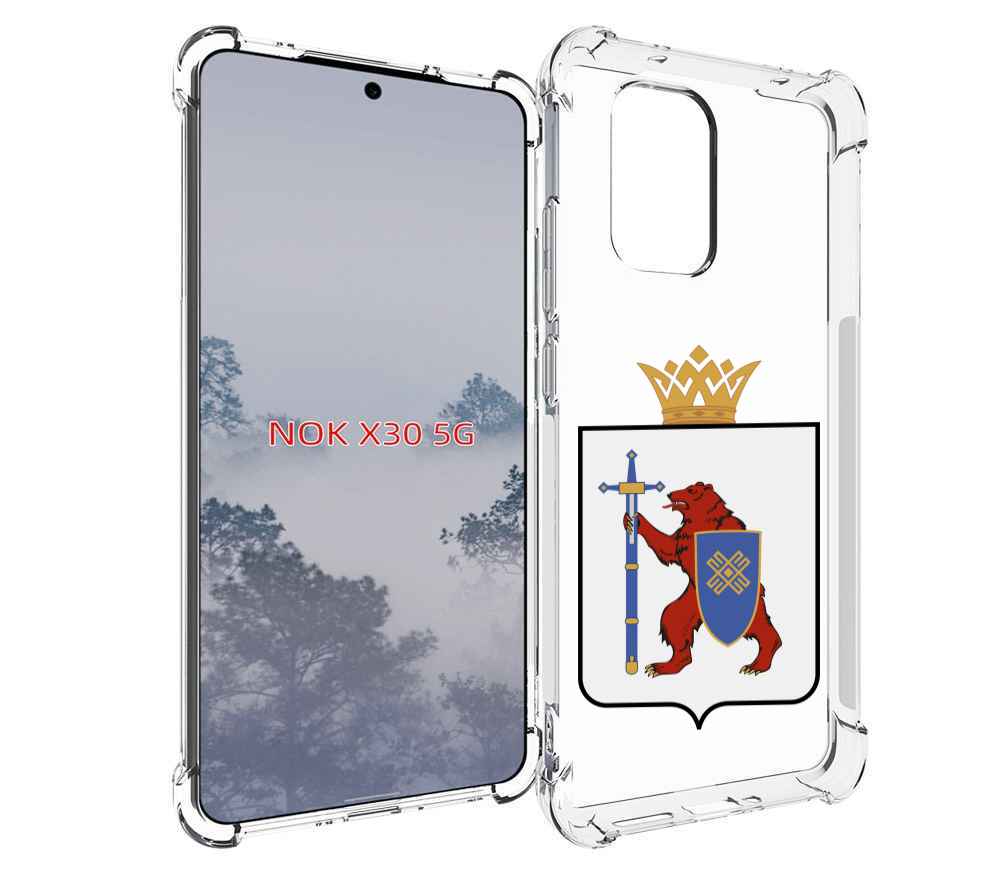 

Чехол MyPads герб-марий-эл-йошкар-ола для Nokia X30 5G, Tocco