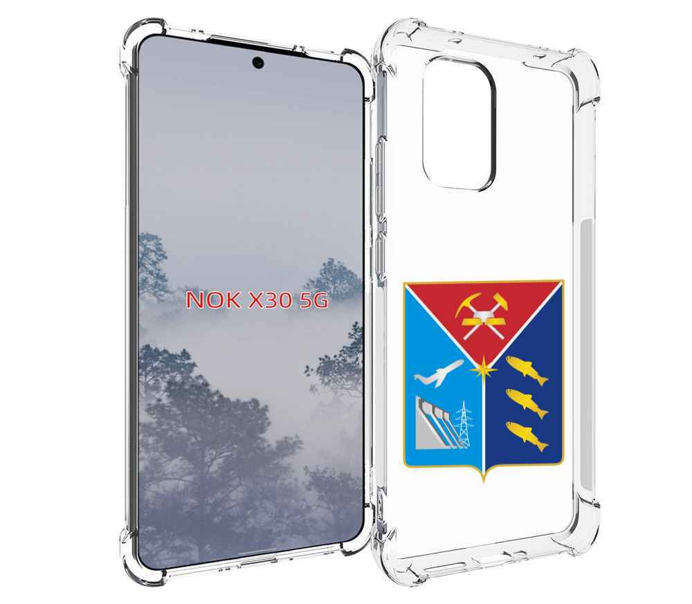 

Чехол MyPads герб-магаданская-область для Nokia X30 5G, Tocco