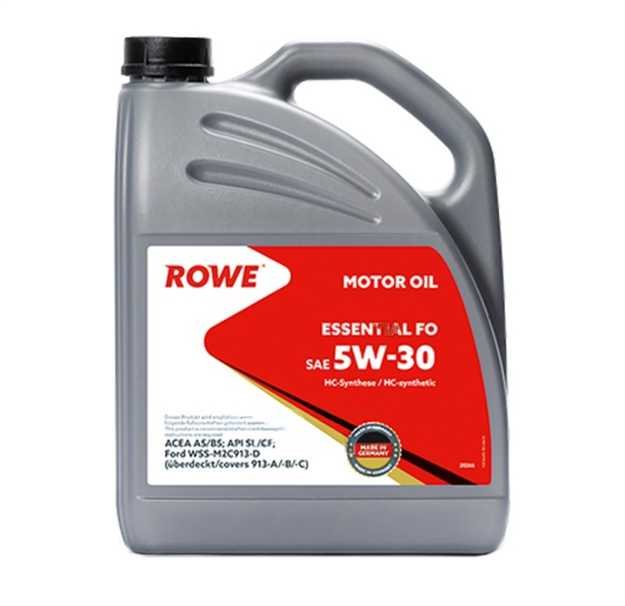 

Моторное масло ROWE Essential Sae 5W30 Fo 5л