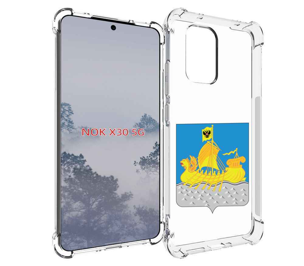 

Чехол MyPads герб-косромская-область для Nokia X30 5G, Tocco