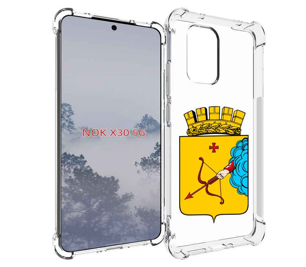 

Чехол MyPads герб-кировская-область для Nokia X30 5G, Tocco