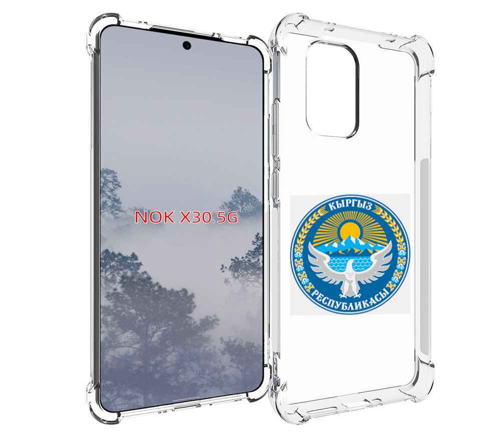 

Чехол MyPads герб-киргизия для Nokia X30 5G, Tocco