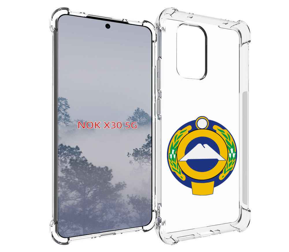 

Чехол MyPads герб-карачаево-черкессия для Nokia X30 5G, Tocco